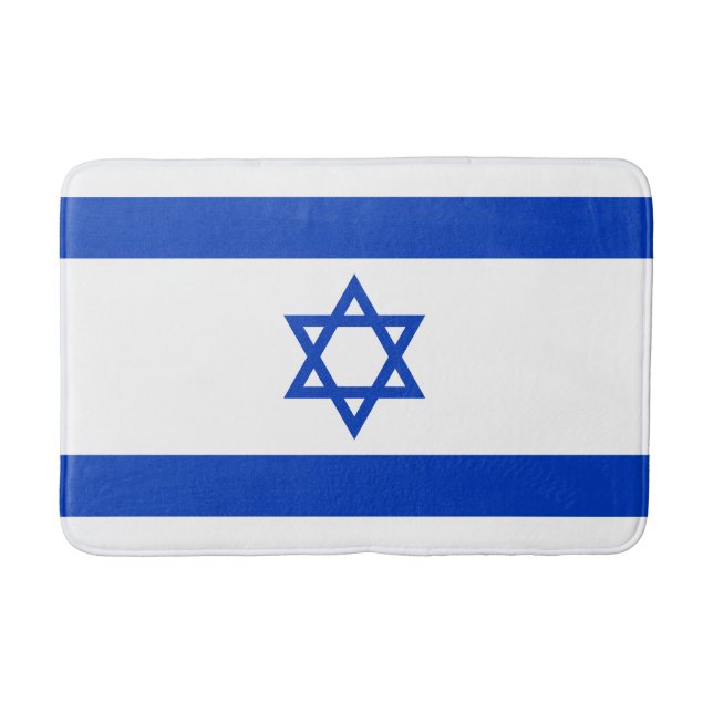 Israel-Flagge Badematte (Vorderseite)
