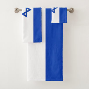 Israel-Flagge Badhandtuch Set