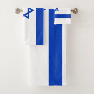 Israel-Flagge  Badhandtuch Set