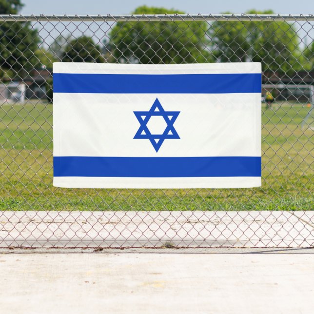 Israel-Flagge Banner (Insitu)