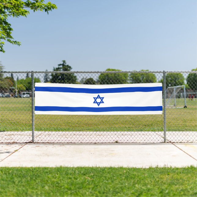 Israel-Flagge Banner (InSitu)