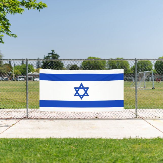 Israel-Flagge Banner (Insitu)