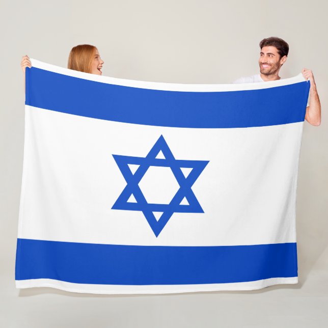 Israel-Flagge blauer Star von David Fleecedecke (Beispiel)