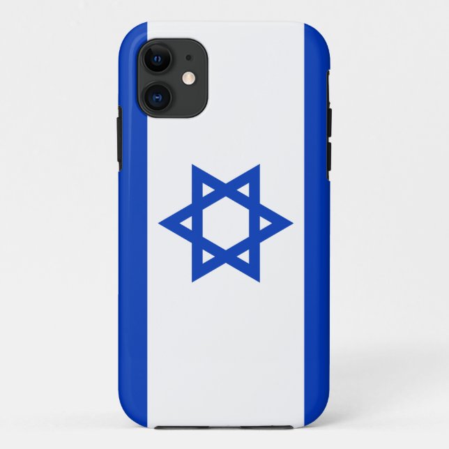 Israel-Flagge Case-Mate iPhone Hülle (Rückseite)