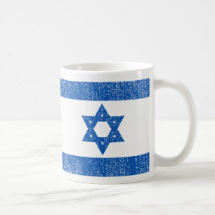 Israel-Flagge - David-Stern - Ich stehe mit Israel Kaffeetasse