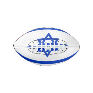 Israel-Flagge Football