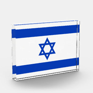 Israel-Flagge Fotoblock