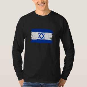 Israel-Flagge für stolze deutsch-israelische T-Shirt