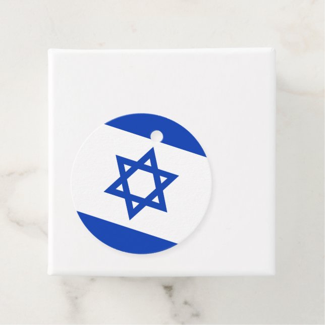 Israel-Flagge Geschenkanhänger (Beispiel)