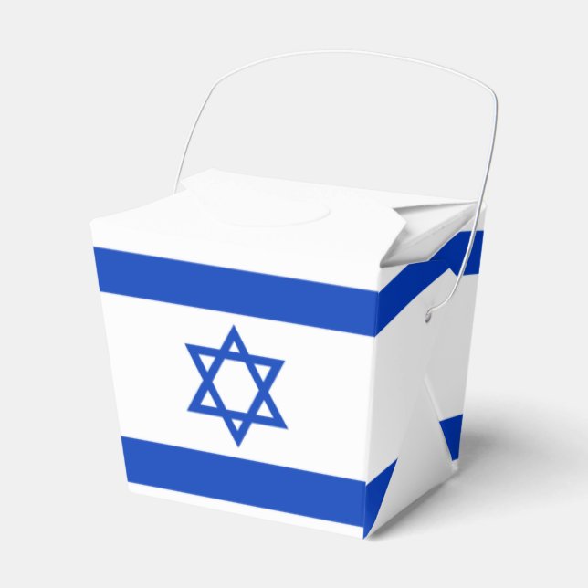 Israel-Flagge Geschenkschachtel (Vorderseite)