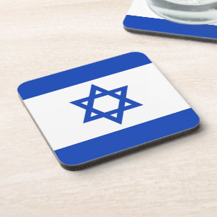 Israel-Flagge Getränkeuntersetzer