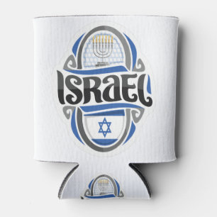 Israel Flagge Israelis Dosenkühler