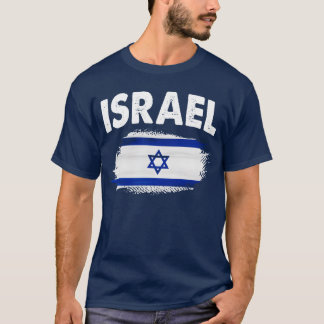 Israel-Flagge israelisches jüdisches Mädchen T-Shirt