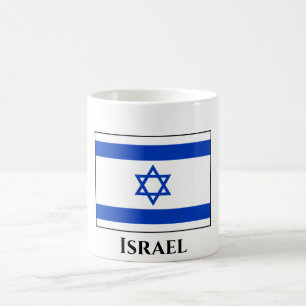 Israel-Flagge Kaffeetasse