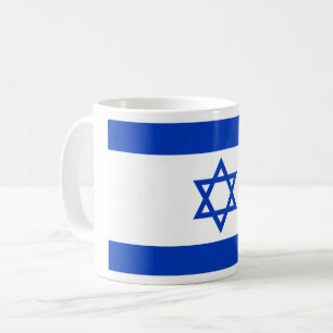 Israel-Flagge Kaffeetasse