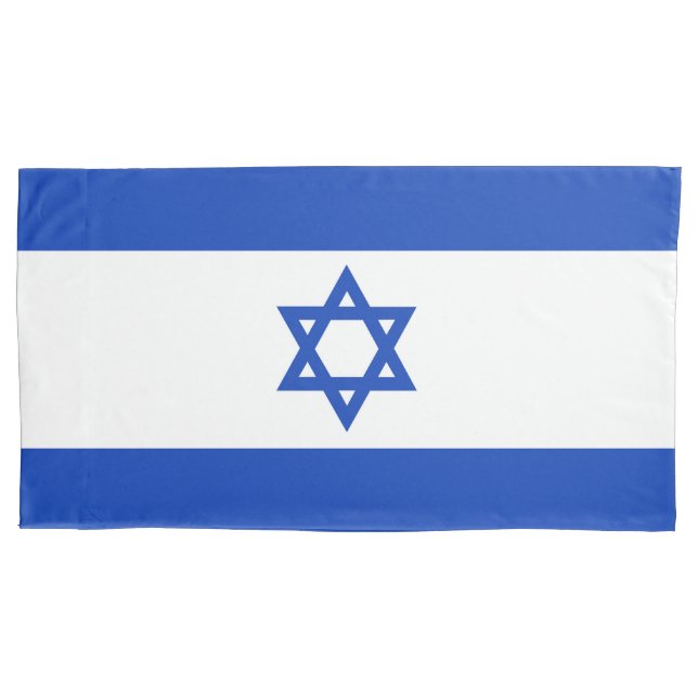 Israel-Flagge Kissenbezug (Vorderseite)