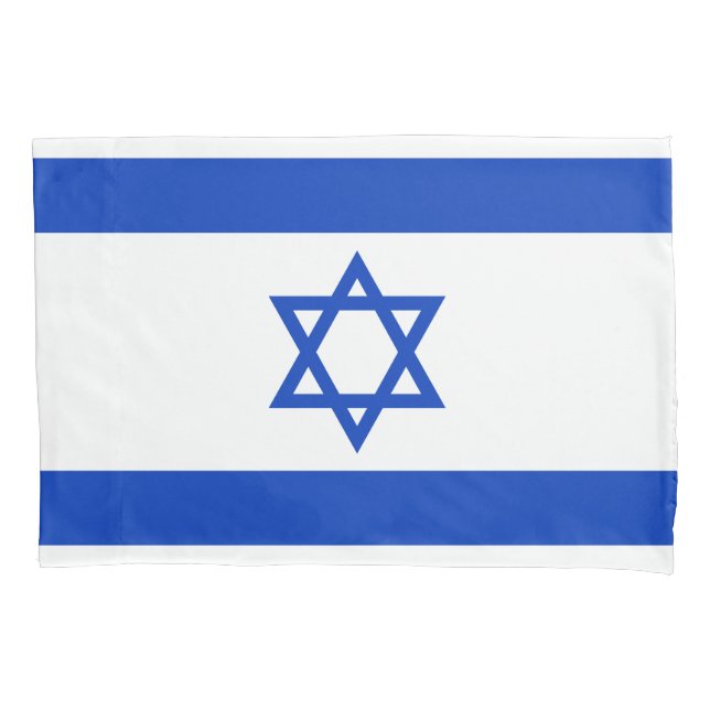 Israel-Flagge Kissenbezug (Vorderseite)
