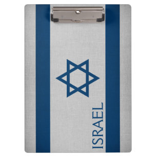 Israel-Flagge Klemmbrett
