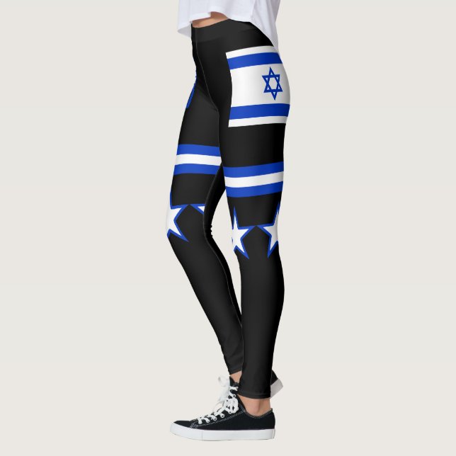 Israel-Flagge Leggings (Links)