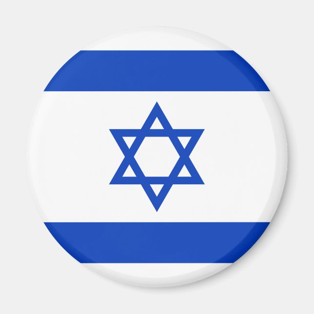Israel-Flagge Magnet (Vorne)