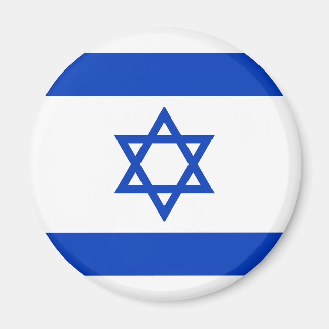 Israel-Flagge Magnet (Vorne)