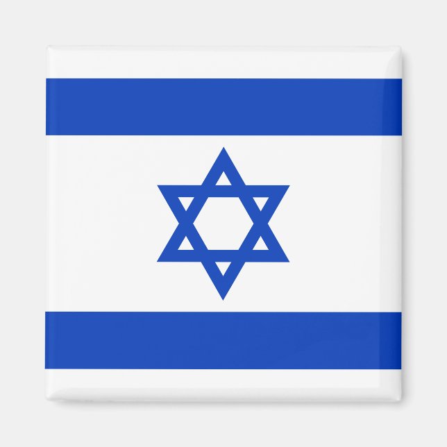 Israel-Flagge Magnet (Vorne)