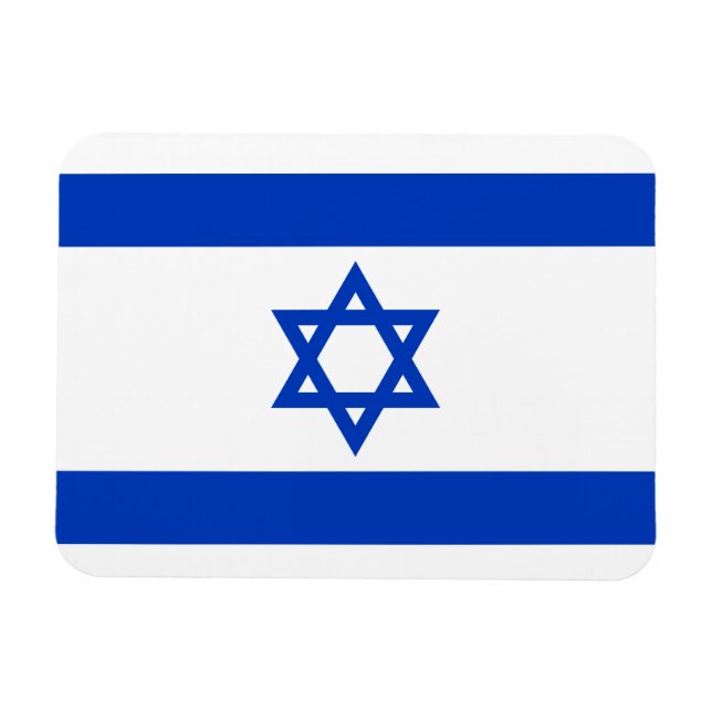 Israel-Flagge Magnet (Horizontal)