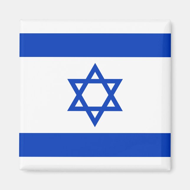 Israel-Flagge Magnet (Vorne)