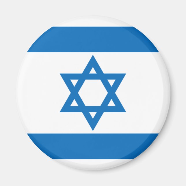 Israel-Flagge Magnet (Vorne)