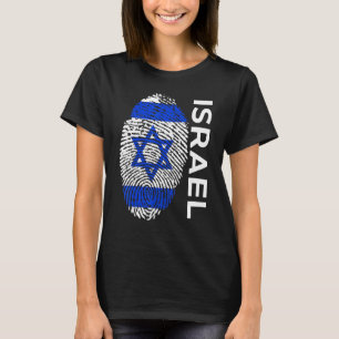 Israel Flagge Mannschafts-Trikot-Ärmel-Shirt T-Shirt