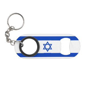 Israel-Flagge Mini Flaschenöffner