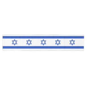 Israel-Flagge Mittelgroßer Tischläufer