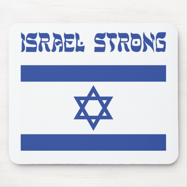 Israel-Flagge Mousepad (Vorne)
