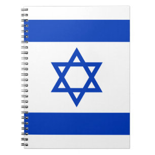 Israel-Flagge Notizblock