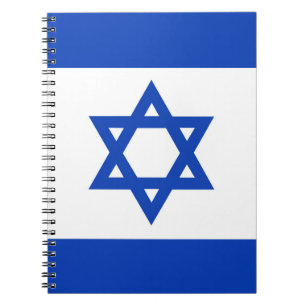 Israel-Flagge Notizblock