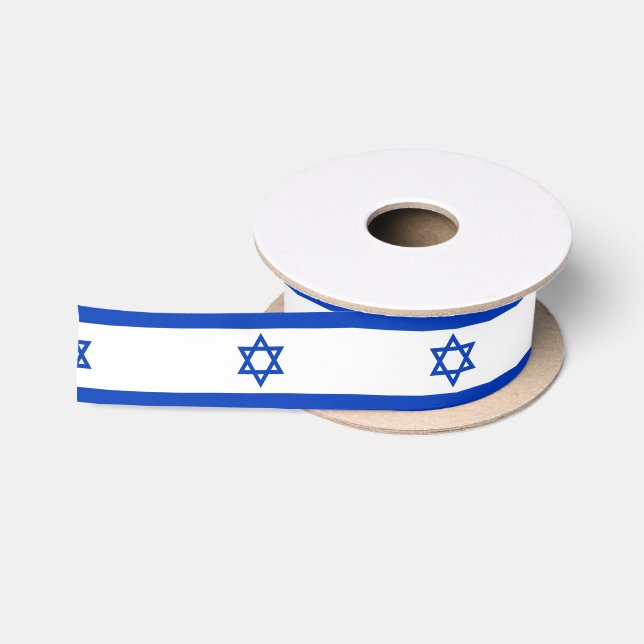 Israel-Flagge Satinband (Spule)