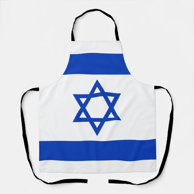 Israel-Flagge Schürze (Vorderseite)