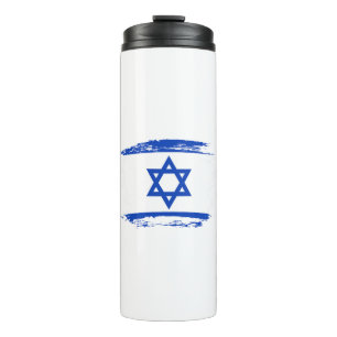 Israel-Flagge Thermosbecher