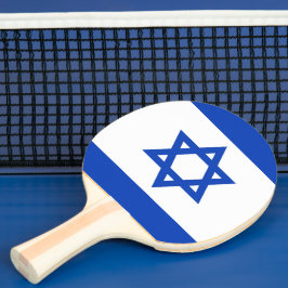 Israel-Flagge Tischtennis Schläger