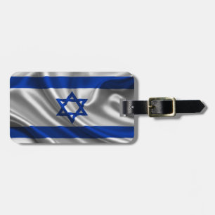 Israel-Flaggen-Gewebe Gepäckanhänger