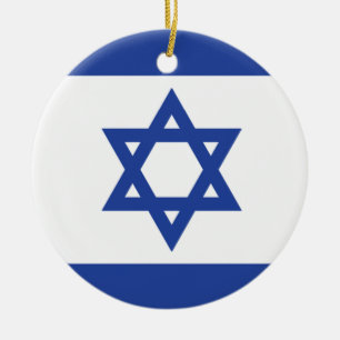 Israel Flaggenzierungen Keramik Ornament