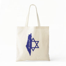 Israel-Form mit Stern der Dämmerung