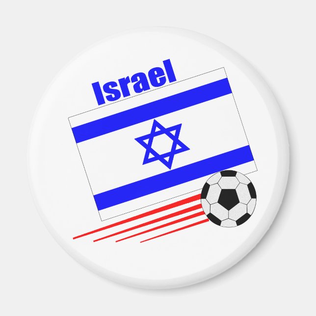 Israel-Fußballmannschaft Magnet (Vorne)
