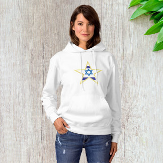 Israel Gold Star Hoodie