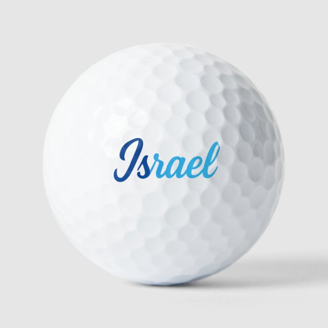 Israel Golfball (Vorderseite)