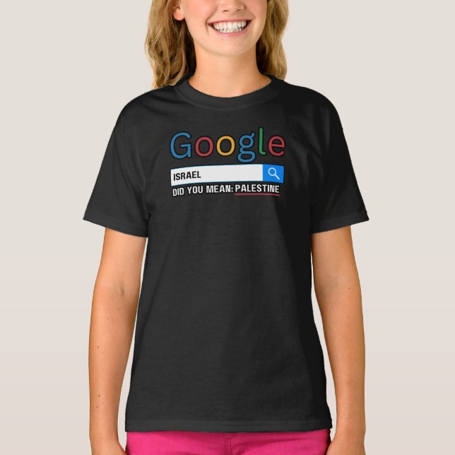 Israel hat Sie gemein Palästina-Forschung graghic  T-Shirt (Vorderseite)