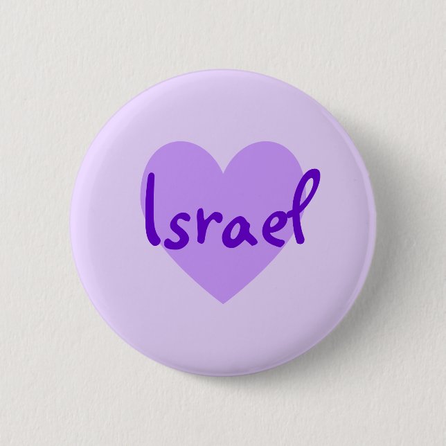 Israel im Lila Button (Vorderseite)