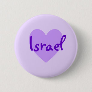 Israel im Lila Button