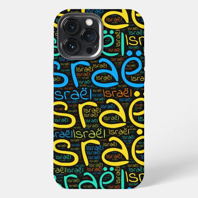 Israel iPhone 13 Pro Max Hülle (Rückseite)