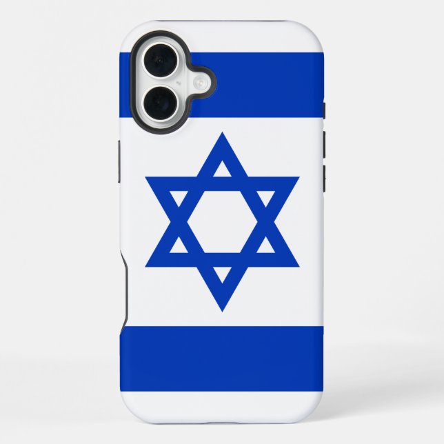 Israel iPhone 16 Plus Hülle (Rückseite)
